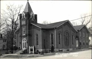 Rolla Missouri MO Methodist Church T-23 Real Photo Vintage Postcard