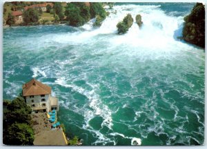 Postcard - Orientierung über den Rheinfall - Switzerland