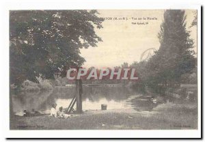 Bayon Old Postcard Moselle View