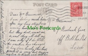 Genealogy Postcard - Beaumont, 67 Rosebank Grove, Leeds, Yorkshire GL573