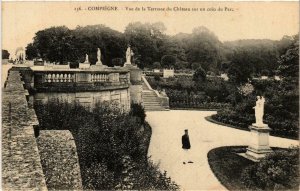 CPA Compiegne- vue de la Terrasse du Chateau FRANCE (1008940)