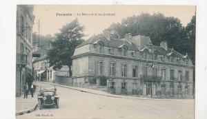 BF11548 parmain la mairie et la rue guiehard car  france front/back image