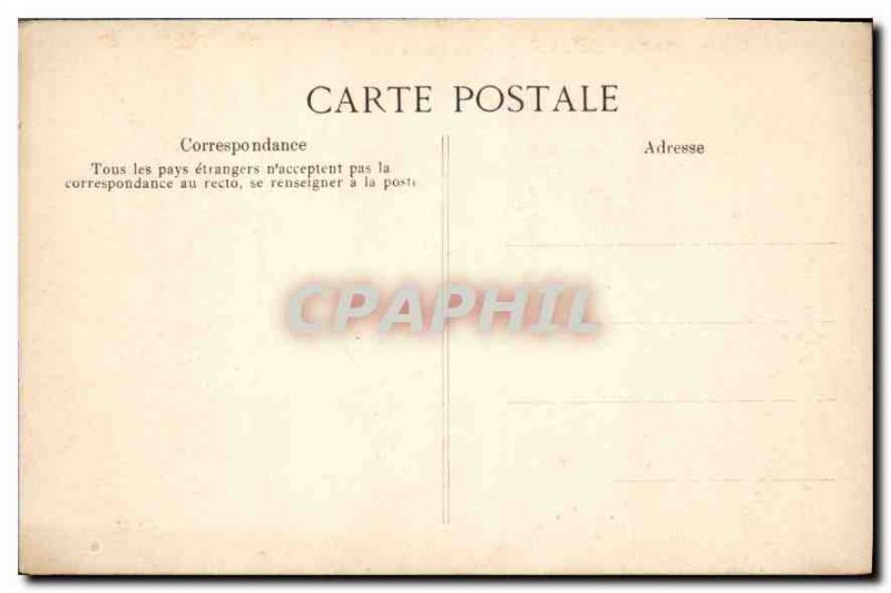 Postcard Old Forest of Fontainebleau Cross Franchart