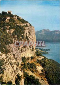 Postcard Modern LB Overlooking the Lake Bourget (Savoie) of the Rochar CHAMBO...