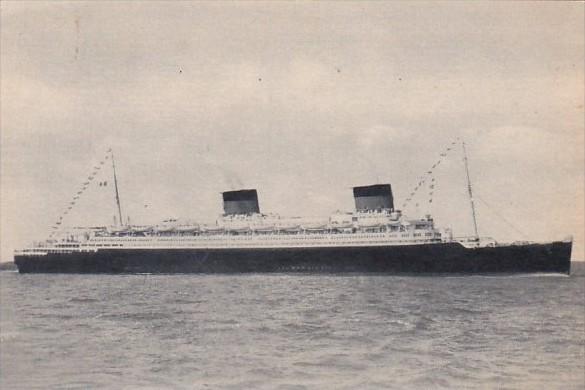 Transatlantique French Line S S Liberte 1952