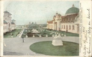 Lewis & Clark Expo Portland OR Gardens Palaces Postcard