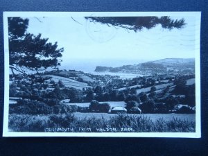 Devon TEIGNMOUTH From Haldon c1950s RP Postcard by Chapman & Son