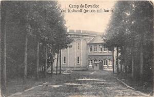 BF36508 camp de beverloo vue malacoff prison militaire belgium