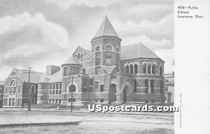 Public Library - Lawrence, Massachusetts MA  