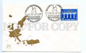 418881 BELGIUM 1984 year Europa CEPT Mariakerke COVER