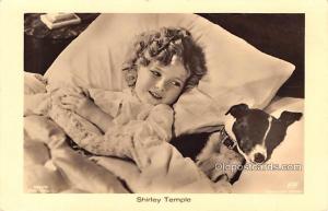 Actress Shirley Temple Unused very light crease bottom edge, light corner wear