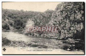 Postcard Old Creuse Crozant the Confluence