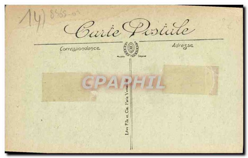 Old Postcard Caen L & # 39Eglise Saint Pierre