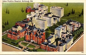 Maryland Baltimore Johns Hopkins Hospital 1951