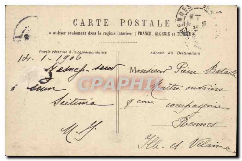 Postcard Old Paris Porte Saint Denis