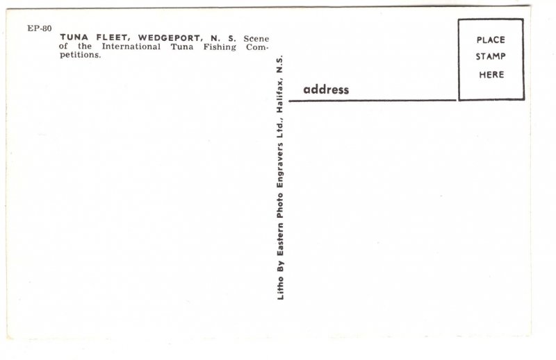 Tuna Fish Fleet, Wedgeport, Nova Scotia