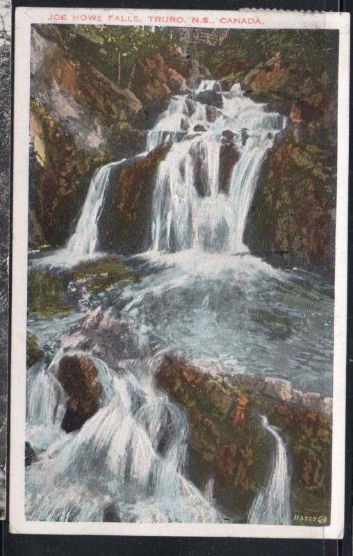 Colour Valentine-Black colour  PC Joe Howe Falls, Truro, N.S. used 1934