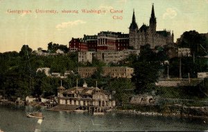 Washington D C Georgetown University Showing Washington Canoe Club