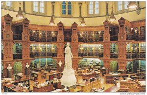 Parliament Hill, Interior View Of The Library Of Parliament, Ottawa, Ontario,...