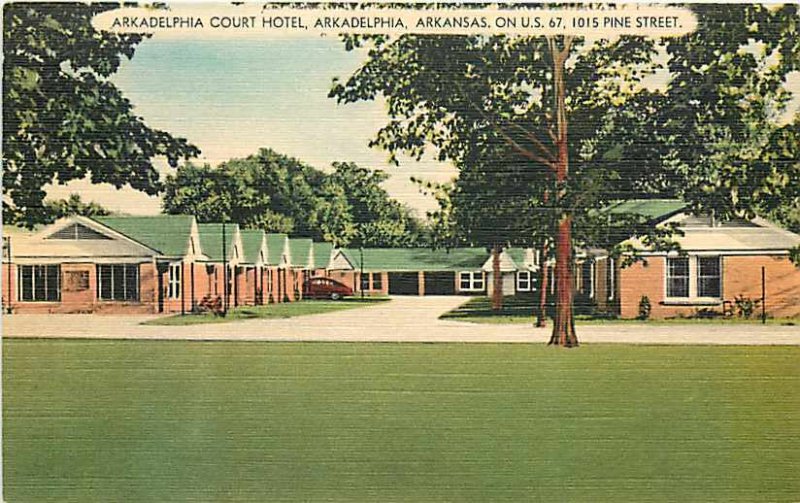 AR, Arkadelphia, Arkansas, Arkadelphia Court Motel, MWM No 11,024