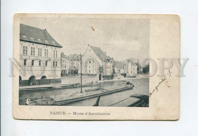 3155840 BELGIUM NAMUR Musee d'Archeologie Vintage postcard