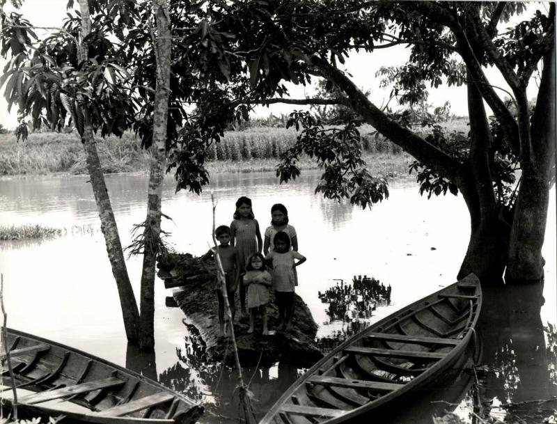 brazil, MANAOS, River Life (1943) Large 9.4 x 7.8 inch Real Photo (2) 