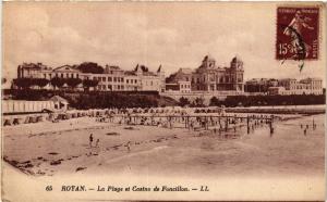 CPA ROYAN - La Plage et Casino de Foncillon (480907)