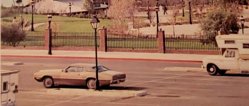 VTG Postcard London Bridge Lake Havasu City Arizona English old cars 1989    320