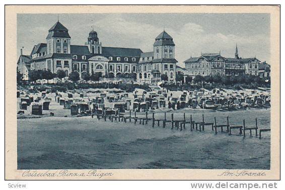 Ostseebad Binx a Rugen, Am Strande, Germany, 1900-1910s