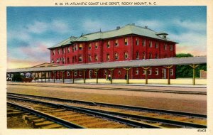 NC - Rocky Mount. Atlantic Coast Line Depot