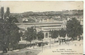 France Postcard - Nancy - La Gare - Ref TZ1496