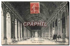 Old Postcard Palace of Versailles Hall of Mirrors Galleries