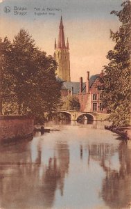 Pont du Beguinage Bruges Belgium Postal Used Unknown 