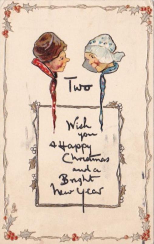 Christmas & New Year Dutck Kids 1912 Tucks