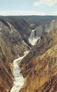 Lower Falls of the Yellowstone Yellowstone National Park, USA National Parks ...