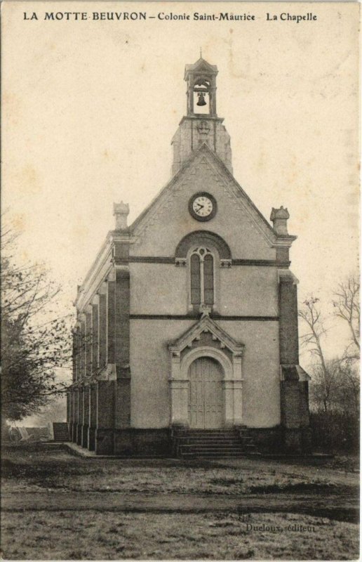 CPA LAMOTTE BEUVRON-Colonie St-MAURICE-La Chapelle (26907)