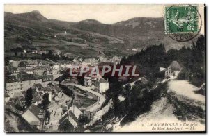 Old Postcard La Bourboule Vue Prize Mont Sans Souci