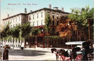 Van Ness House Burlington VT Vermont c1908 Leighton Postcard F37