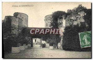 Postcard Old Chateau of Germolles