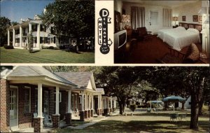 College Park Maryland MD Del Haven White House Motel TV c1950s-60s Postcard