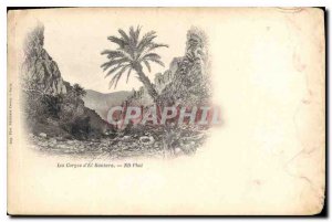 Postcard Old El Kantara Gorges