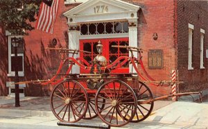 ALEXANDRIA, Virginia VA   FRIENDSHIP FIRE ENGINE COMPANY Shrine~Museum  Postcard