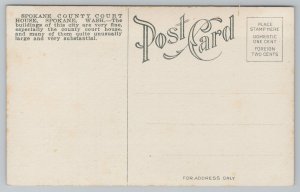 Washington~Ritchie Design~Architect Fotheringham~French Castle Courthouse c1910