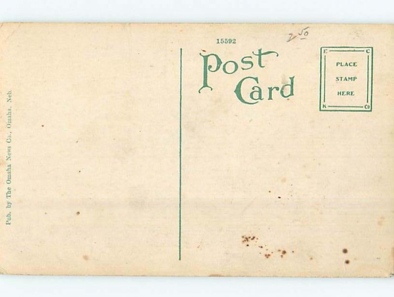 W-Border HOTEL SCENE Omaha Nebraska NE H1202