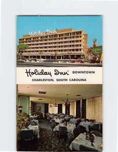 Postcard Holiday Inn downtown Charleston South Carolina USA