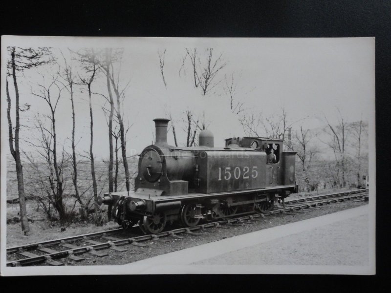 Old Steam Locomotive No.15025 - RP Photocard 120515