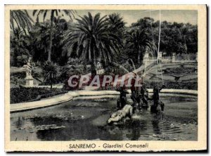 Modern Postcard Sanremo gardens of the Municipal Villa