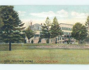 Pre-1907 FELLOWS HOME Concord New Hampshire NH A0482