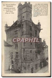 Old Postcard Luxeuil Les Bains La Maison Carree