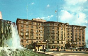 Vintage Postcard Sheraton Plaza Hotel Historic Copley Sq. Boston Massachusetts